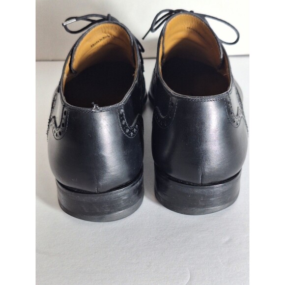 Magnanni Sergio Wingtip Oxford Dress Shoes 13974 11.5M Black Calfskin Leather main image 8